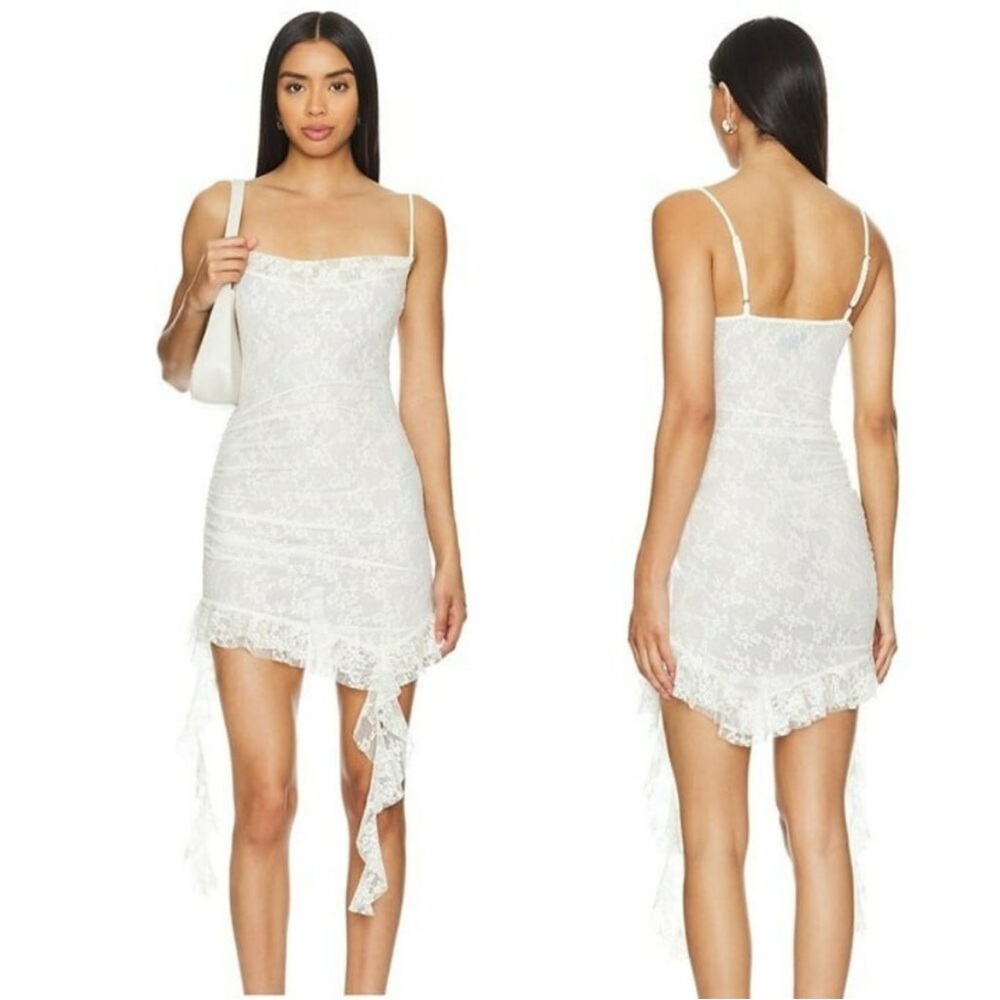 MAJORELLE Camille Mini Dress - Ivory
